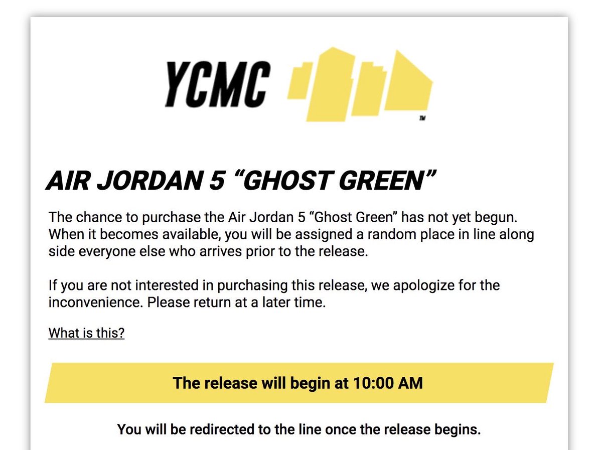 Get in line now and leave tab open until release
Air Jordan 5 'Alternate Bel-Air'
bit.ly/3iHeYaY