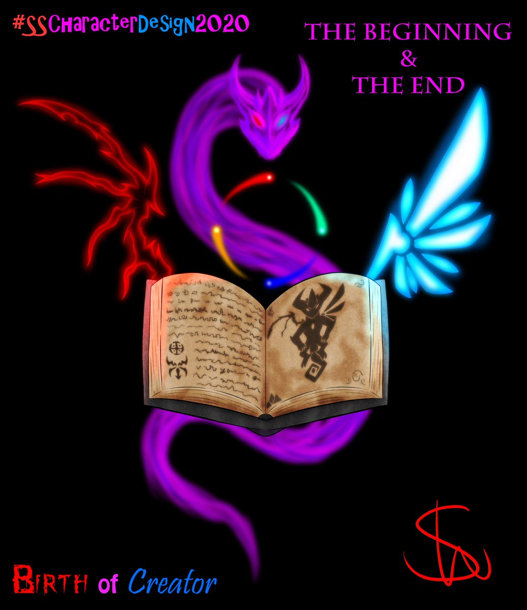 ScorchingShadow's tweet photo. #SSCharacterdesign2020 #Birthday 

Two Contraies one cannot exist without the other....neither can they be one....so we thought.... beware
😈🐉😇

#Demonic #Angelic #Devil #Holy #god #Gods #Book #Ancientbook #Mystery #FourElements #Angelwings #Devilwings #Nephilim #Dragon https://t.co/KgKl7Smndn