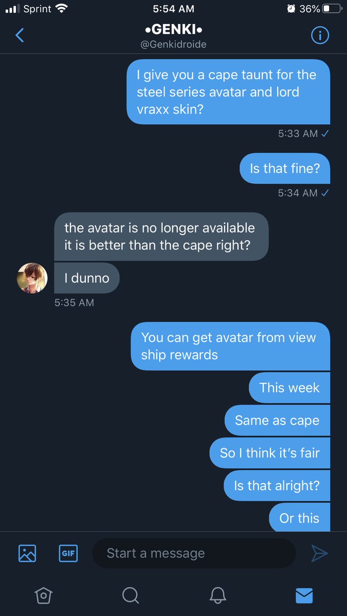 JimboLimbo29's tweet photo. Nice try @Genkidroide why are you trying to scam? https://t.co/UYnMeafOEU