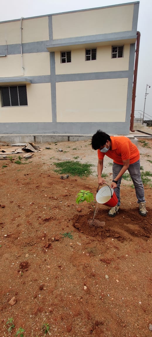 saradasolar's tweet image. #plantation #PlantSampling 
On the occasion of #IndependenceDay2020 #Pavagada