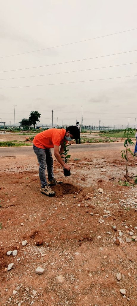 saradasolar's tweet image. #plantation #PlantSampling 
On the occasion of #IndependenceDay2020 #Pavagada
