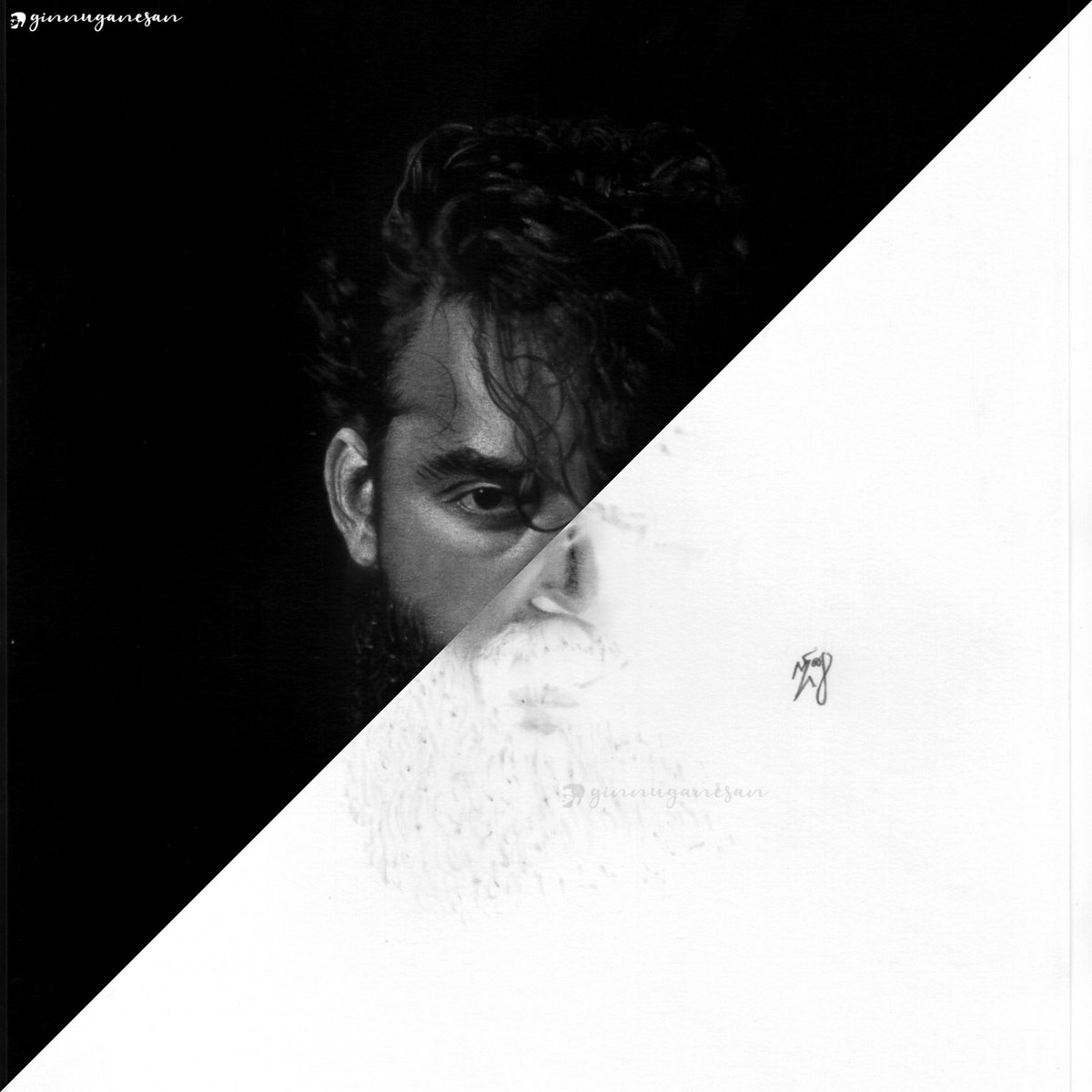 ginnuganesan's tweet photo. Invert art of Tovino Thomas ❤️
@ttovino 

@SSMusicTweet @SunMusic
#ArtistOnTwitter #45YearsOfRajinismCDP https://t.co/O1rp58yDE2