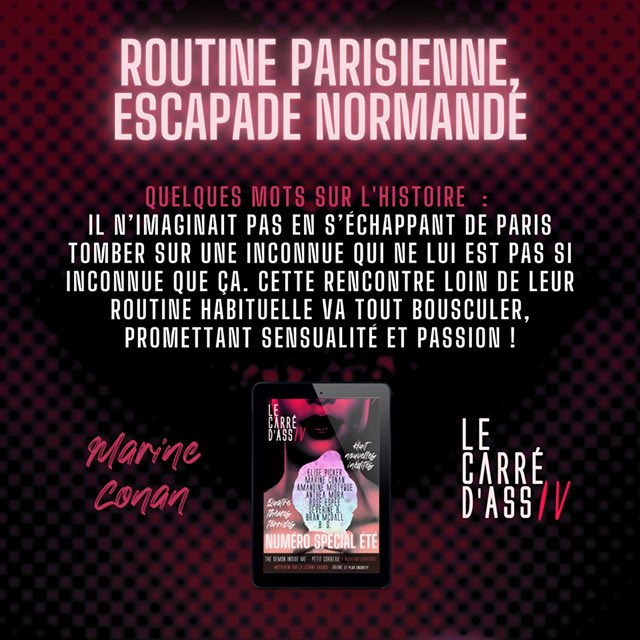 MarineConan1's tweet photo. N’oubliez pas que le Carré d’Ass des Éditions Explicites est en ligne 🎉 https://t.co/TZrHpTAE7Z