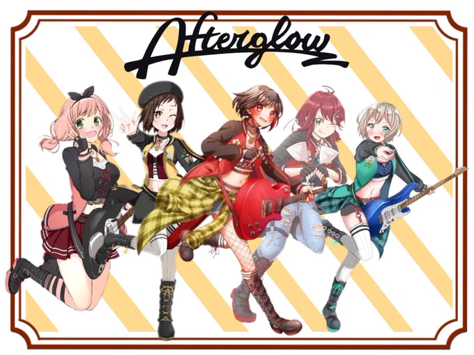 #バンドリ全員集合

30人の絵描きさんが大集合!

フェイトさん主催のバンドリ合同イラスト企画で、蘭を描かせてもらいました?

2周年の時のガルパタイトル画面にモルフォニカを加えた、みんなで作った超素敵なイラスト✨ 