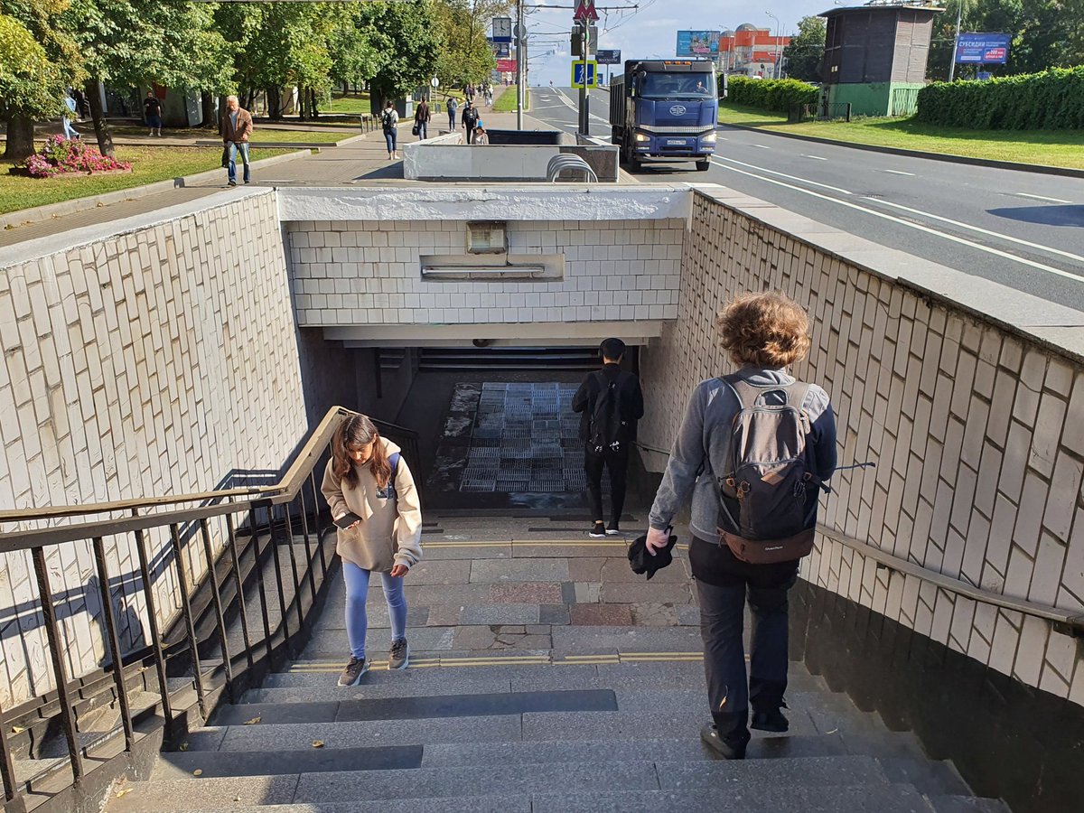 цой в метро