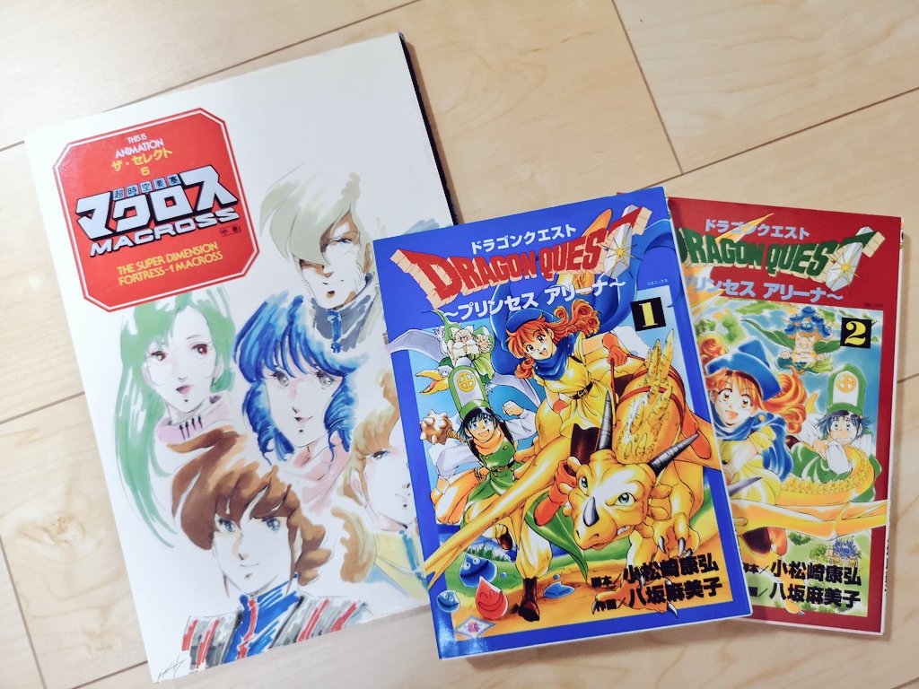 栄海 V Twitter 古本屋で見付けて購入したー このプリンセスアリーナ 存在すら知らなかった マクロスのも中巻なので 両方とも全部集めるのは難しいけどまぁそれはそれで にしても Gファンタジーで連載してたんだ 私が当時購入したgfcはペルソナと いまどきの