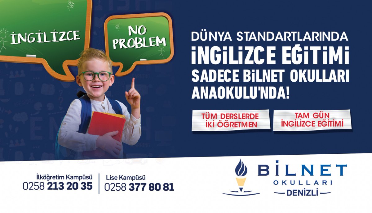 Hasret sona eriyor!
24 Ağustos'ta ana sınıfı öğrencilerimizle buluşuyoruz.
<a href="/bilnetdenizli/">Bilnet Okulları Denizli Kampüsü</a>