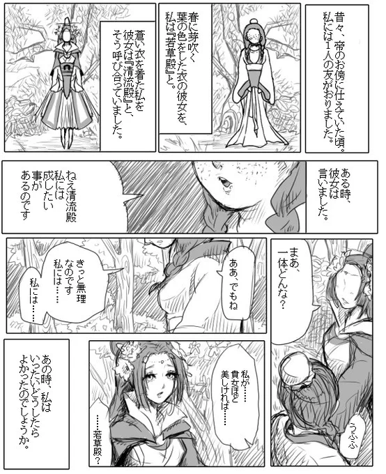 昔かいた文姫の漫画(1/3) 