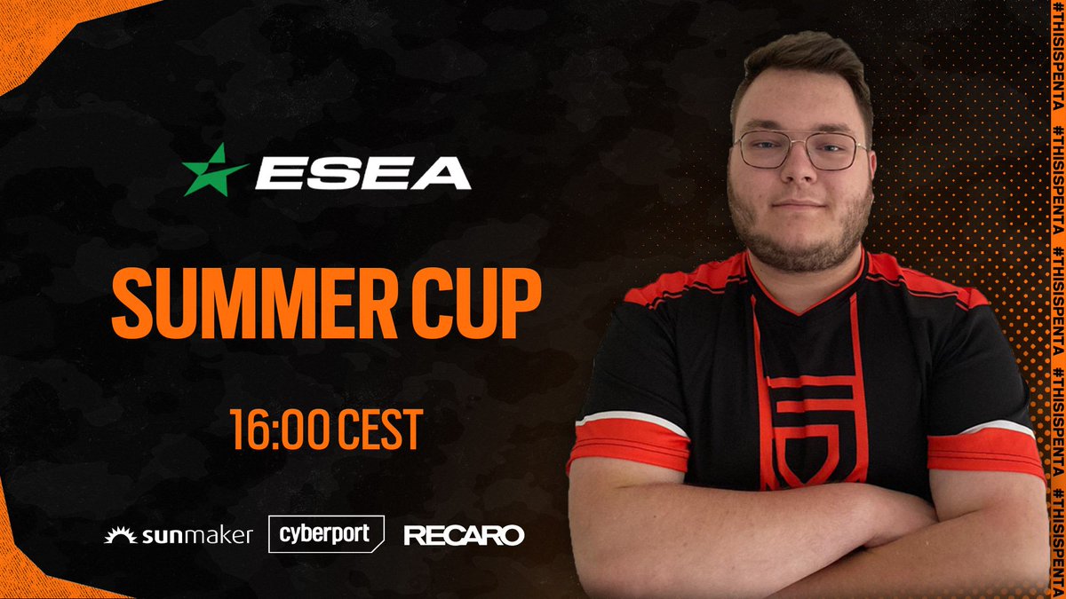 PENTA_Sports's tweet image. After a short break, our #CSGO team is back in action!

Today, they're taking part in the @ESEA Summer Cup, where the prize pool is set at $4000!

More info about the event on the link below.

🔗 penta.gg/ESEASummer

#ThisIsPENTA #ESEA #CSGO
