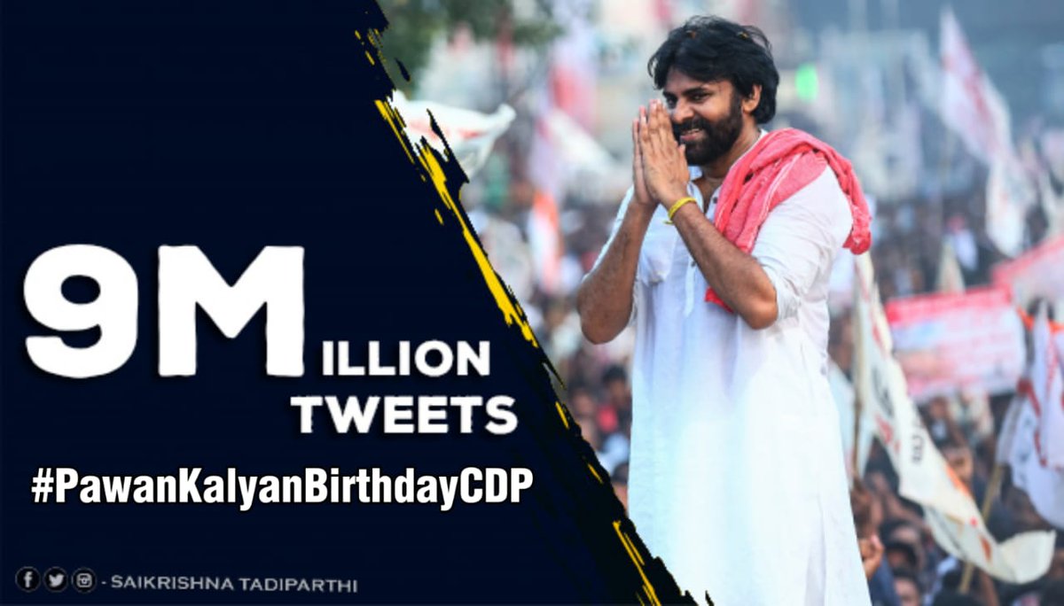 prudhvi__varma's tweet photo. #PawanKalyanBirthdayCDP
#PawanKalyanBirthdayCDP
💥💥OMG💥💥

POWER STAR Fans Created Sensational Record 

#PawanKalyanBirthdayCDP 

💥💥 https://t.co/ZsQN6zPVhk https://t.co/GsuMOlIjEU