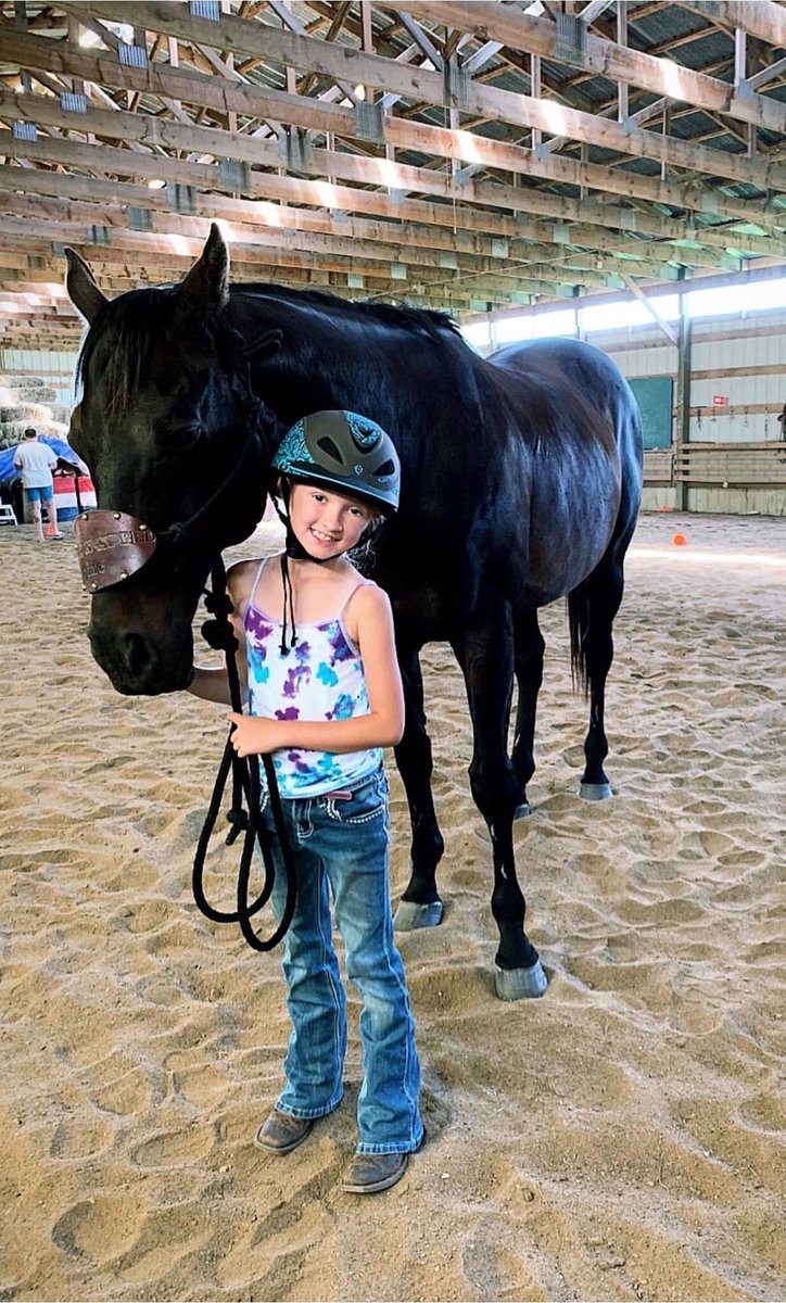 Happy 9th Birthday to this little "Horse Lover" today!