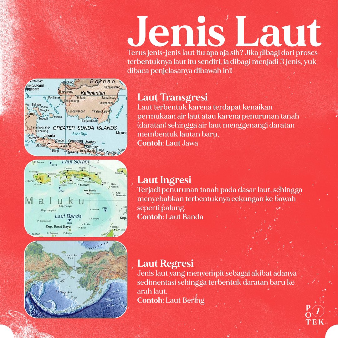 KMKL_ITB's tweet photo. •POTEK•

POTEK (Post Tentang Kelautan) adalah konten dari divisi Media yang berisi fakta-fakta tentang laut dan dunia Teknik Kelautan.
.
Di edisi yang pertama ini, POTEK membahas hal yang sangat mendasar nih, "Laut itu Apa Sih?" 
Yuk dibaca!!!

#KMKLITB
#POTEK
#KMKLadalahKita https://t.co/BJYBN7kAm7