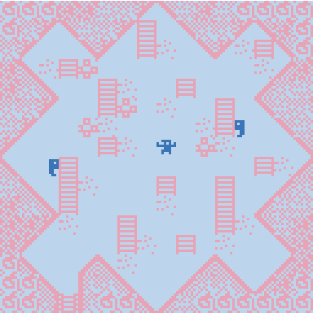 AkilScafeSmith's tweet photo. We designed a #Bitsy game-essay for BREAK // LINE's incredible #UNBUILDING project! It maps 3 institutions - university, gallery, &amp; local council - through the contestations, conversations, &amp; hesitations that inform our collective experiences of them. https://t.co/nawl9zLVed https://t.co/EV5woHdg9J