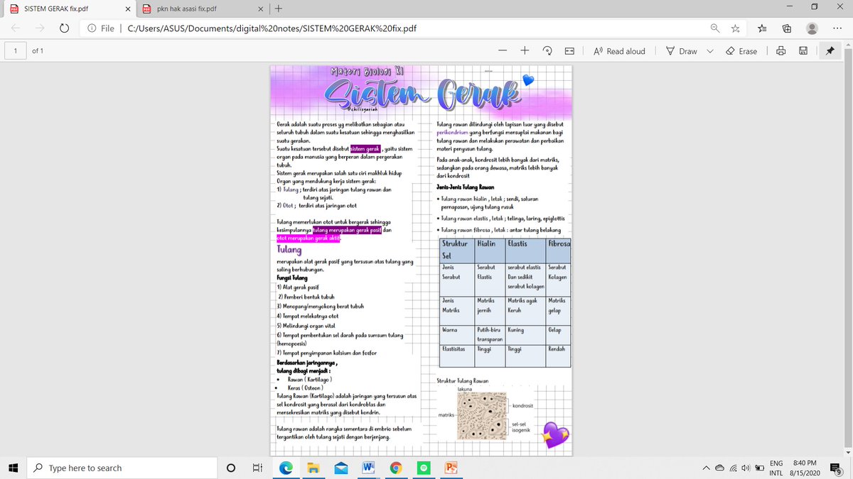 nah ini contoh digital notesku , nanti bakal aku share semua deh waktu akhir semester