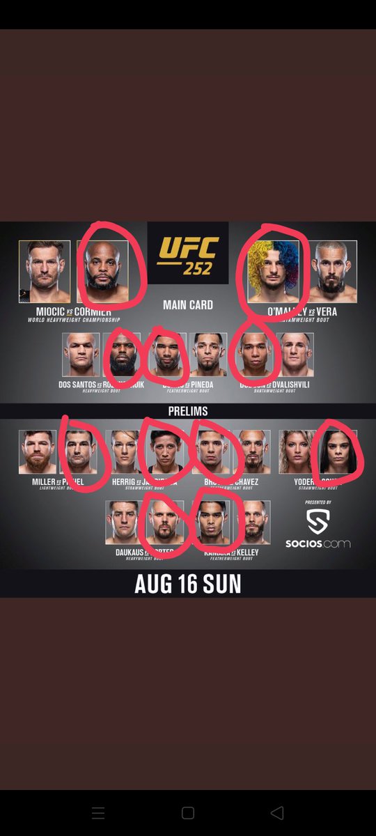 SportsMasterUFC's tweet image. What's your fight predictions for tonight then #mmatwitter #UFC252 this is mine👀💣💥