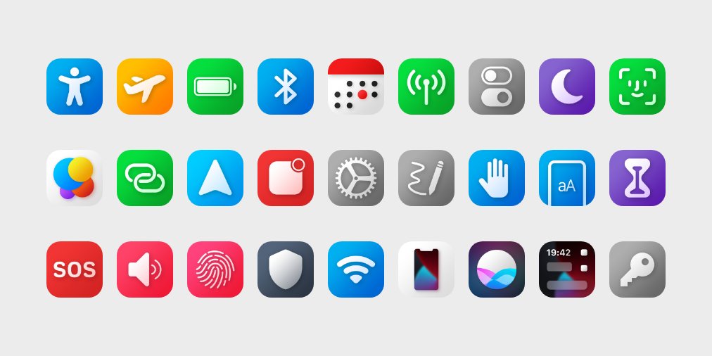 Fine v1.1 is out now on Packix!

For all those who had requested them, settings icons have finally arrived. Both iOS and iPad OS are supported.

Let me know what you think!