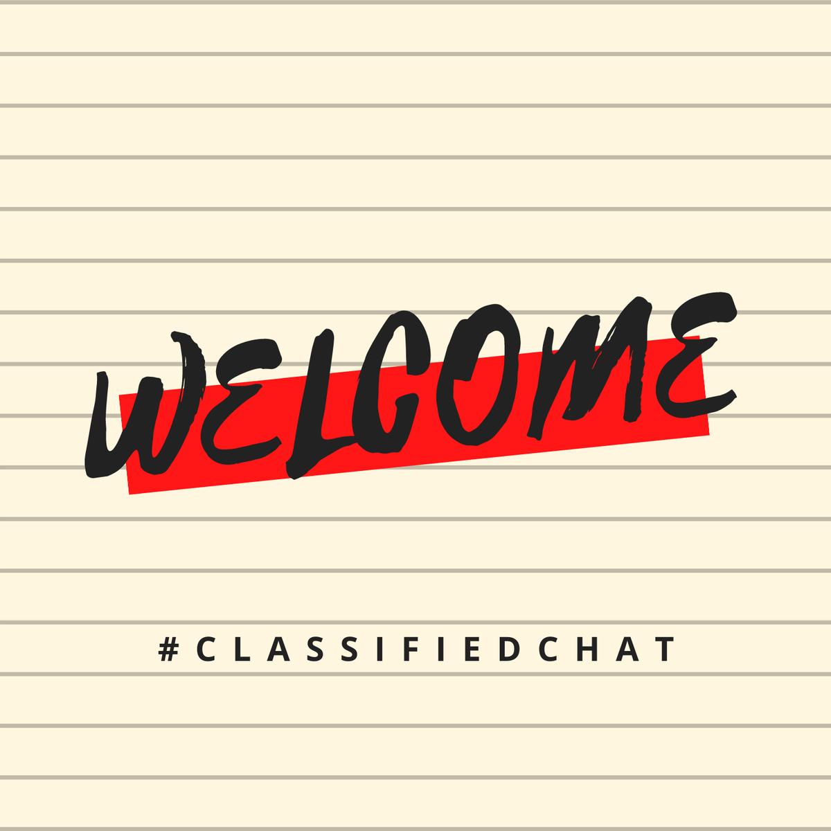 ClassifiEDChat's tweet photo. Hello teacher friends! Welcome to our #ClassifiEDChat !  Today we will be chatting about "Anxiety and Stress." https://t.co/1TI45GpEij
