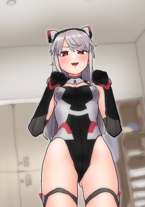 #アリスギアお絵かき
「こういうのはどっちかっていうとカワイイ女の子に着せて撮りたい側カナーわたしはさぁ……え、真理もかわいい……?よ、よせやぁい……」 