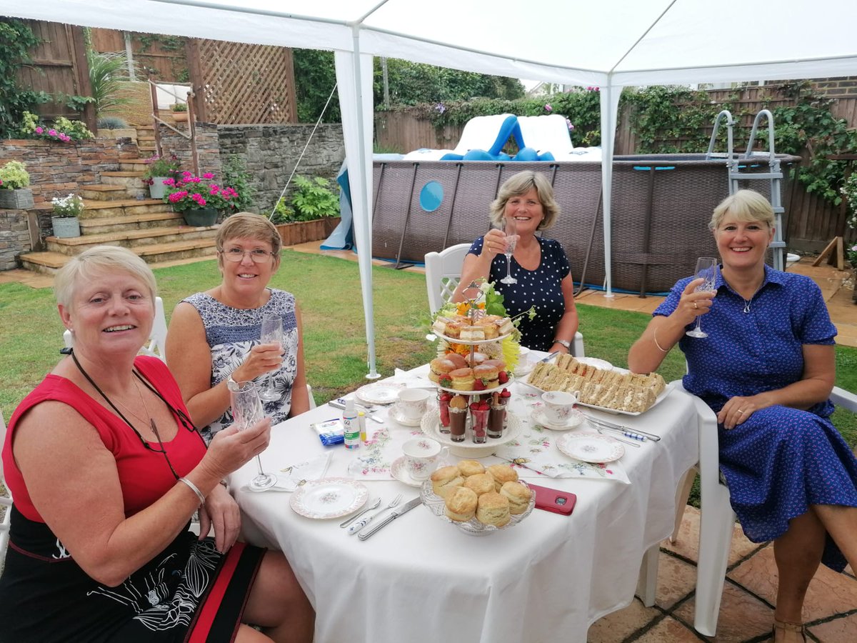 Barton Bees WI (@bartonbeeswi) on Twitter photo Today , despite the weather we had 12 tea parties in and around Barton where our members gathered in groups to celebrate together , at 3pm we had a group zoom for a few minutes so we could all see what everyone was up to. A few pictures below. @WILifemagazine <a href="/WomensInstitute/">Women's Institute</a> Today , despite the weather we had 12 tea parties in and around Barton where our members gathered in groups to celebrate together , at 3pm we had a group zoom for a few minutes so we could all see what everyone was up to. A few pictures below. @WILifemagazine <a href="/WomensInstitute/">Women's Institute</a>