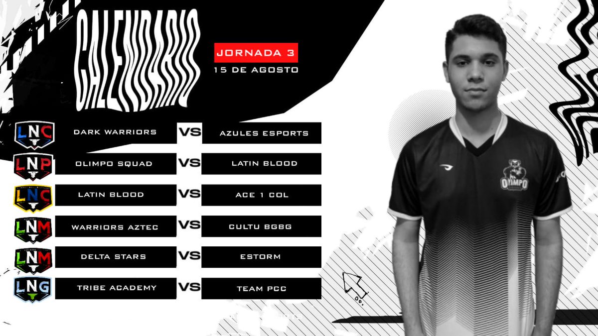 📃 | CARTELERA

6 partidos nos esperan en este sábadito clashero.

¡Los esperamos! 🤩

🏆 | <a href="/OficialLNCH/">Liga Nacional Chilena 🇨🇱</a>
🕖 | 19:00 🇨🇱

🏆 | <a href="/OficialLNM/">LNM Circuito A  🇲🇽</a>
🕗 | 18:00 🇲🇽

🏆 | <a href="/OficialLNEC/">Liga Nacional Ecuatoriana</a>
🕖 | 20:00 🇪🇨

🏆 | <a href="/OficialLNP/">Liga Nacional Peruana 🇵🇪</a>
🕗 | 21:00 🇵🇪

🏆 | @OficialLNGT
🕘 | 21:00 🇬🇹

#LaNacional 🌎