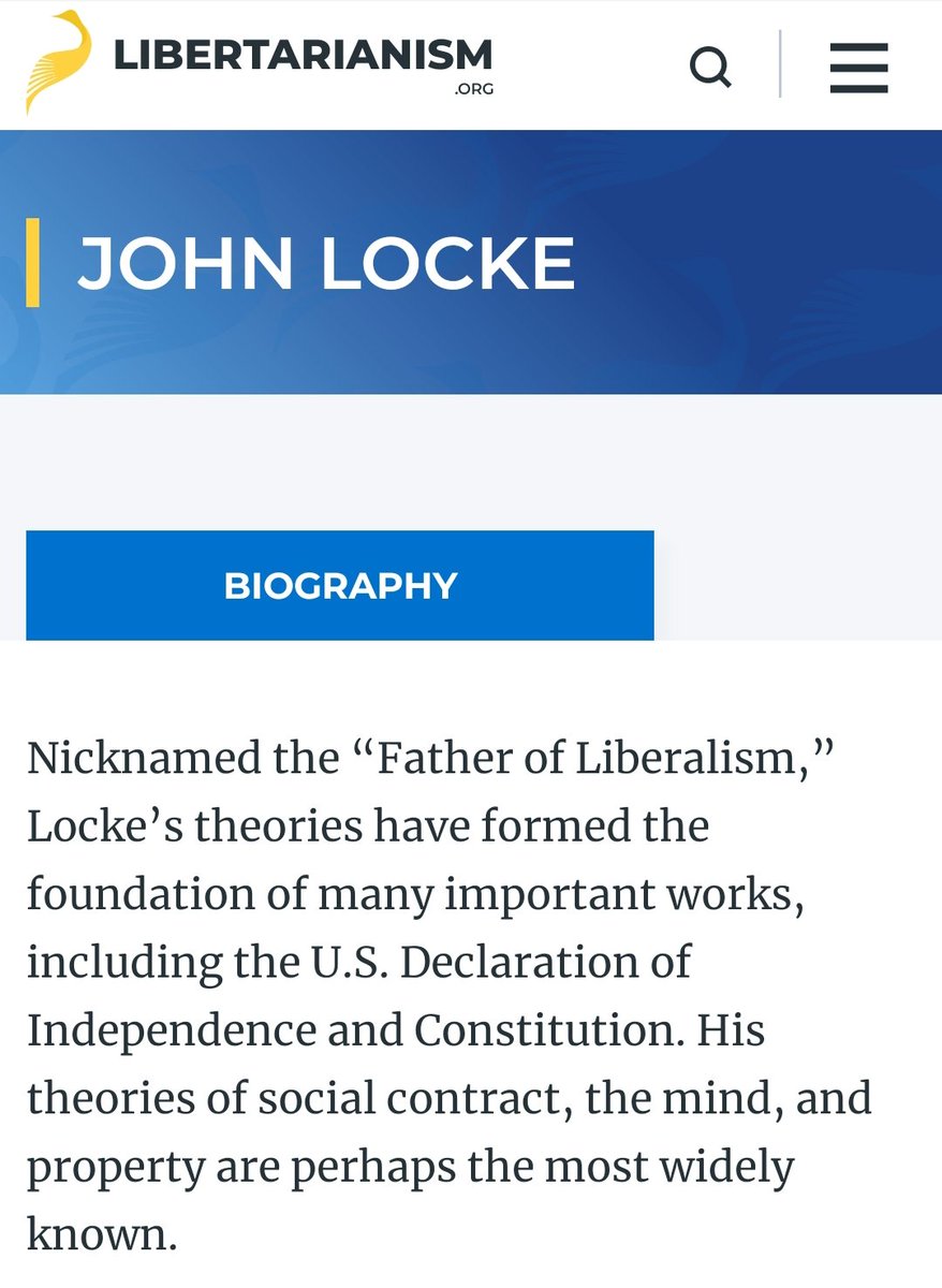 2) The Natural Rights philosopher John Locke, whose philosophy served as the architecture of our Declaration of Independence and Constitution is known as the father of Liberalism. Liberal, deriving from the word Liberty, aims to secure our Individually held Natural Rights.
