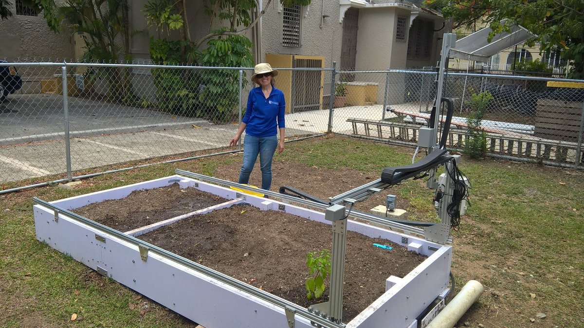 Farmbot Farmbot Has Made It To The Polytechnic University Of Puerto Rico Diolinete Gerena Is A Mechanical Engineering Professor In Charge Of The Farmbot Program Mentoring Schools Around Puerto Farmbot Farmbot Has Made It To The Polytechnic University Of Puerto Rico Diolinete Gerena Is A Mechanical Engineering Professor In Charge Of The Farmbot Program Mentoring Schools Around Puerto