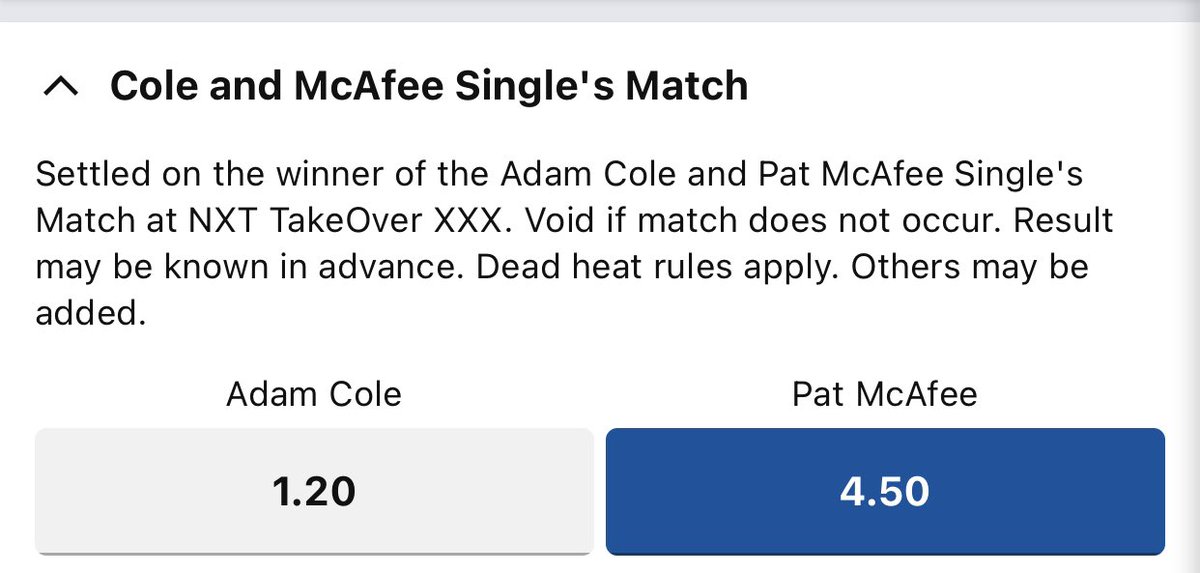 brock204's tweet photo. @PatMcAfeeShow 
Hey cuzzi,
From the land down under and I see these odds, help your boy win some cash on one of the best punters of all time... https://t.co/kO5MFzjYtk