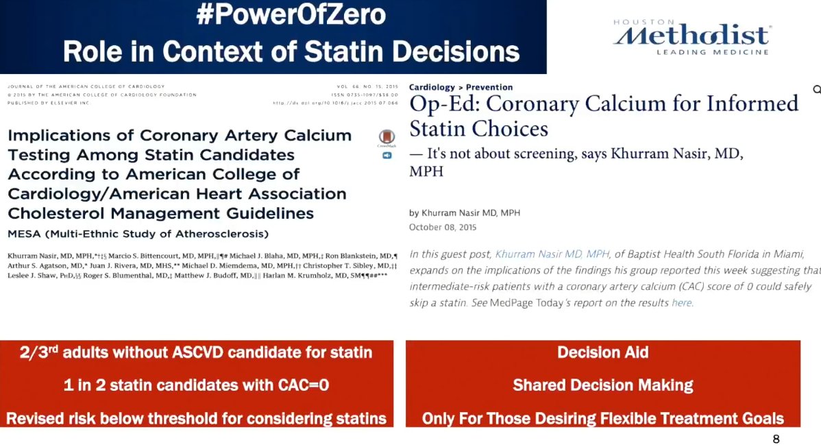 Heart_SCCT's tweet photo. Dr @khurramn1 takes on the challenges and conventional fallacies to #ThePowerofZero at #SCCTPrevention2020
In statin decision-making, #ThePowerofZero does not mean zero risk, it allows for de-risking and improved shared decision-making!
How can we further push the boundaries? https://t.co/FcFB0xb33F
