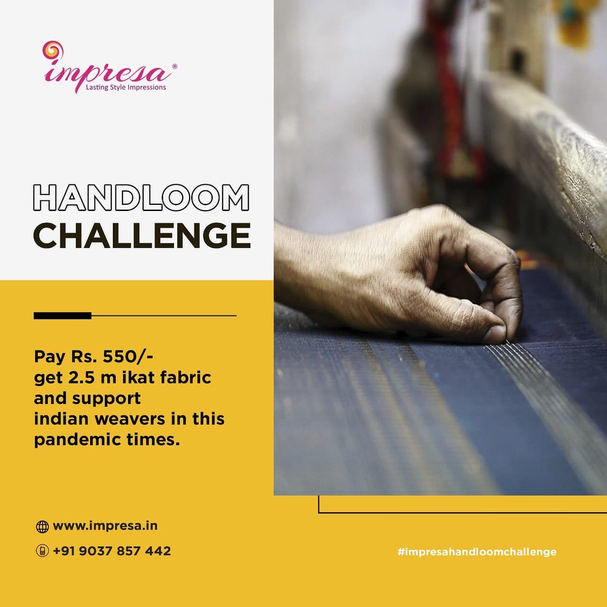 mbigul's tweet image. The second largest employment sector of our country - Handlooms is suffering a lot now a days. So on our #IndependenceDay I have a humble request to my friends please buy at least a handloom cloth in a year #supportweavers  #handloomchallenge

firstpost.com/art-and-cultur…