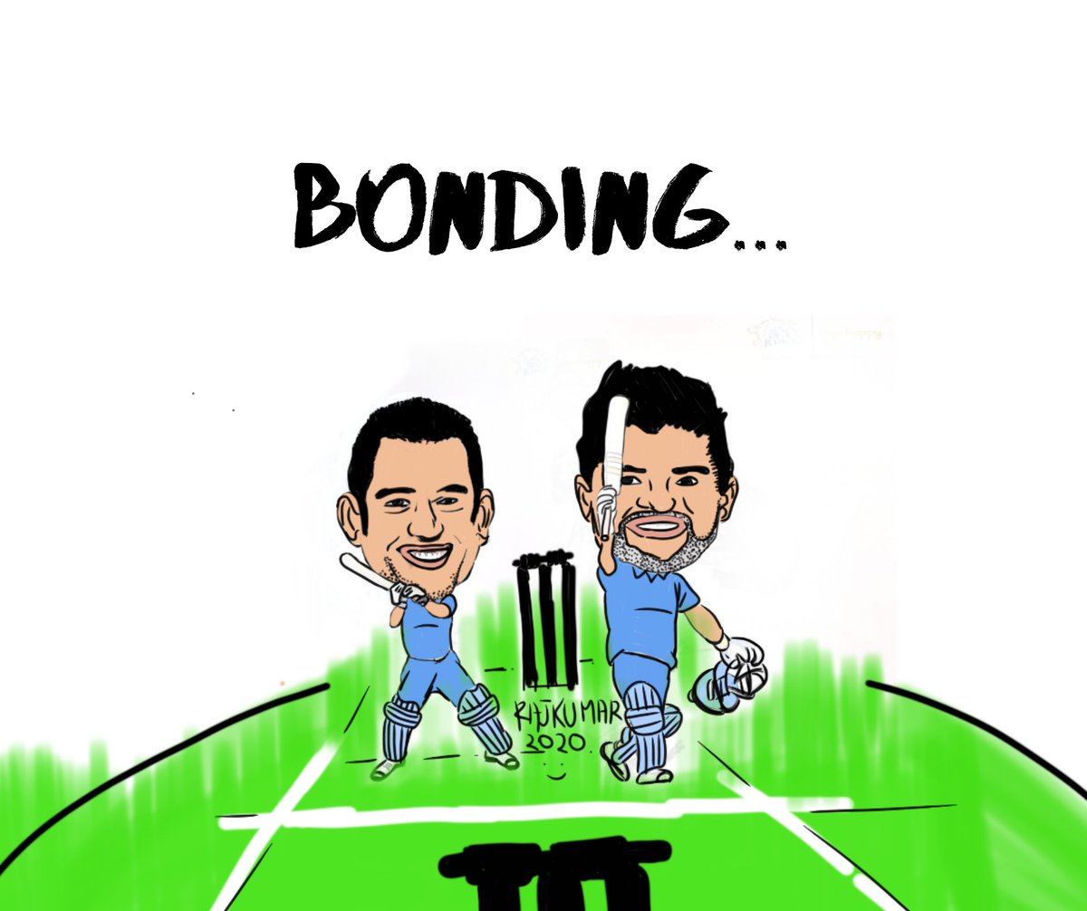 Rajkuma00664945's tweet photo. It is the end of an era. What a player he @msdhoni @ImRaina ! @BCCI @absolutesatya 
#Dhoni #DhoniRetires #DhoniRetired #SureshRaina #RespectTheLeader https://t.co/N7QBE8EOo2