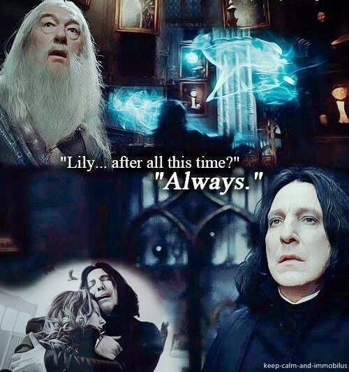 #HarryPotterVeSırlarOdası Lily ile Snape "Sen ve Ben"dik
