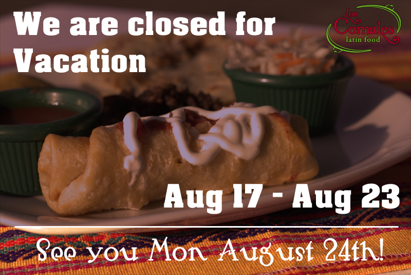 Hi everyone! We'll be closed for vacation from August 17th (Monday) until the 23rd, re-opening Monday the 24th.  So if you want some tasty tasty treats, today's the last day for a week!