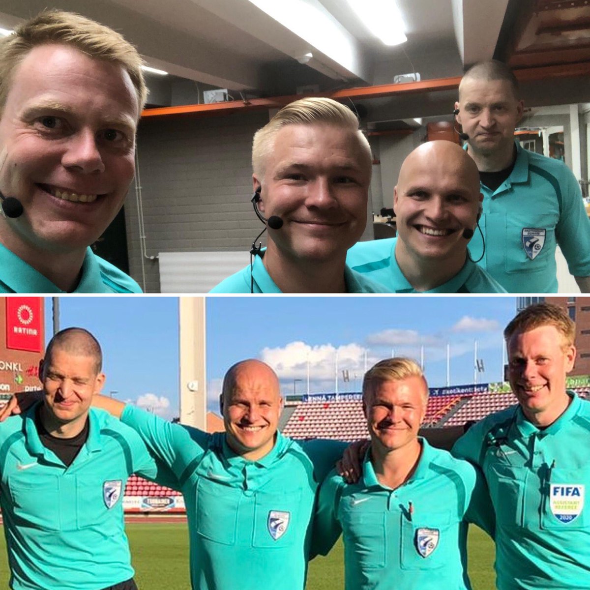 Ja siitä vielä tunnelmapalat, jotka ikuistettu ennen ja jälkeen Mikko Juusolan Veikkausliiga-debyytin.