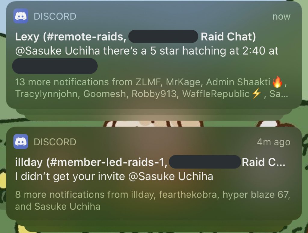 Andy On Twitter Sasuke Uchiha In The In The Pokemon Go Discord Server