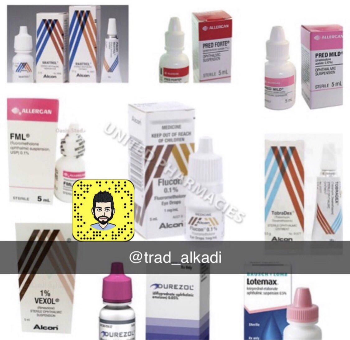 قصة تتكرر
مريضة وصف الطبيب لهاقطرةكوتيزون لمدةأسبوع لكنها ارتاحت عليها واستمرت باستخدامها 
النتيجة لا تستطيع الرؤية بالعينين بسبب الماء الأبيض الناتج عن استخدام الكورتيزون ولابد من إجراء عملية سحب ماء أبيض 
في الصورة وضعت القطرات والمراهم التي تحتوي كورتيزون
@co_aw1 <a href="/HashKSA/">هاشتاق السعودية</a>