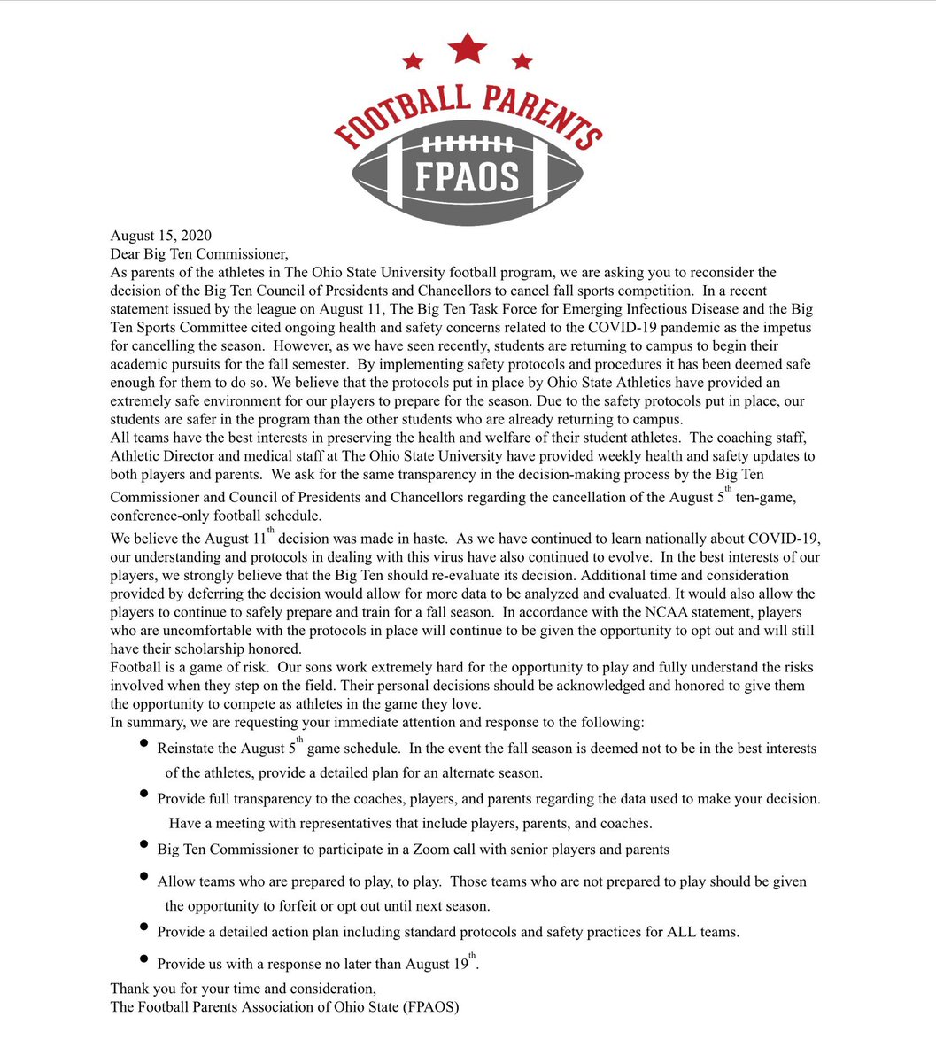 McCullMich's tweet photo. #FIGHT  #LetThemPlay @TIM_MAYsports @Bcarp3 @OhioStateFB @jbook37 @BillLandis25 @TonyGerdeman @AWardSports @Birm @TomOrr4 @ryandaytime @CoachWash56 @DB_CoachCoombs @ClayTravis @KirkHerbstreit @JerodNBC4 @WhitneyNBC4 @ESPNCFB @espn @247Sports @barstoolsports https://t.co/vE6wXW8yiQ