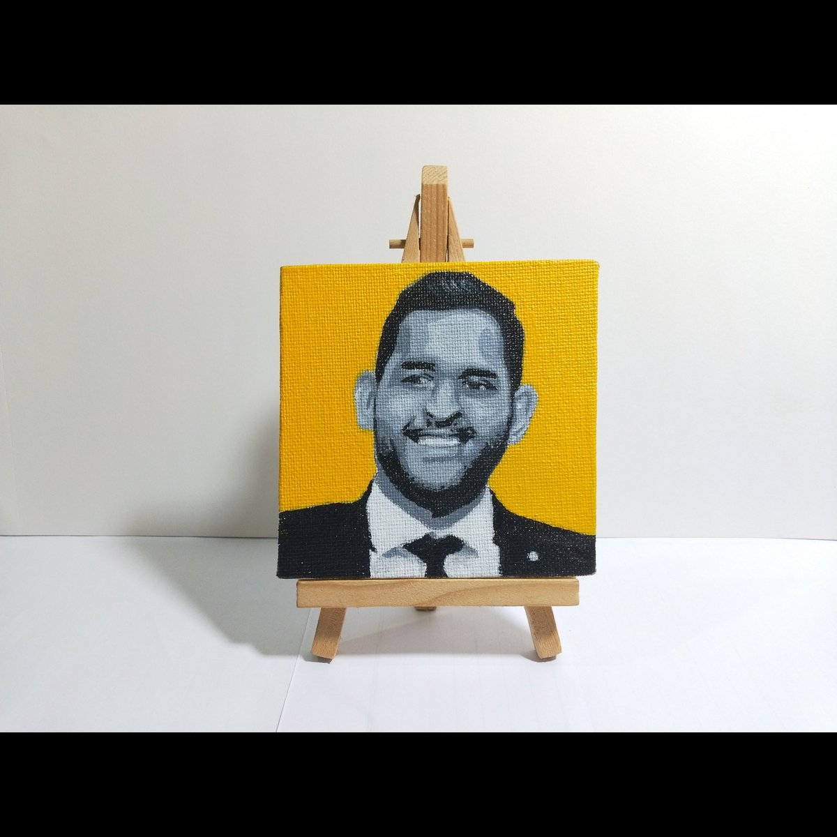 ShindeArt's tweet photo. Thank you for all the amazing memories.. ❤❤ @msdhoni 
The end of an era... 💔💔
#msdhoniretirement #MSDhoni7 #MSDhoni #CaptionCool #ThalaDhoni #ThankYouMSDhoni #ThankYouMahi #Thala #canvaspainting #art #painting #artist #fanart https://t.co/x5oOzugGue