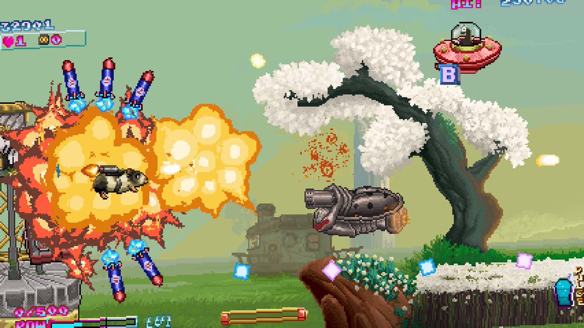 GarzonIsma's tweet photo. 116 - Q-Yo Blaster, Switch
Matamarcianos con unas animaciones muy cartoon, superfluídas y variado; artísticamente muy bonito, con muchos personajes diferentes, recordando a #parodius pero sin llegar a brillar.
#qyo #blaster #shooter #indie #NintendoSwitch #indiedev #indiegame https://t.co/AEodyo5NFG