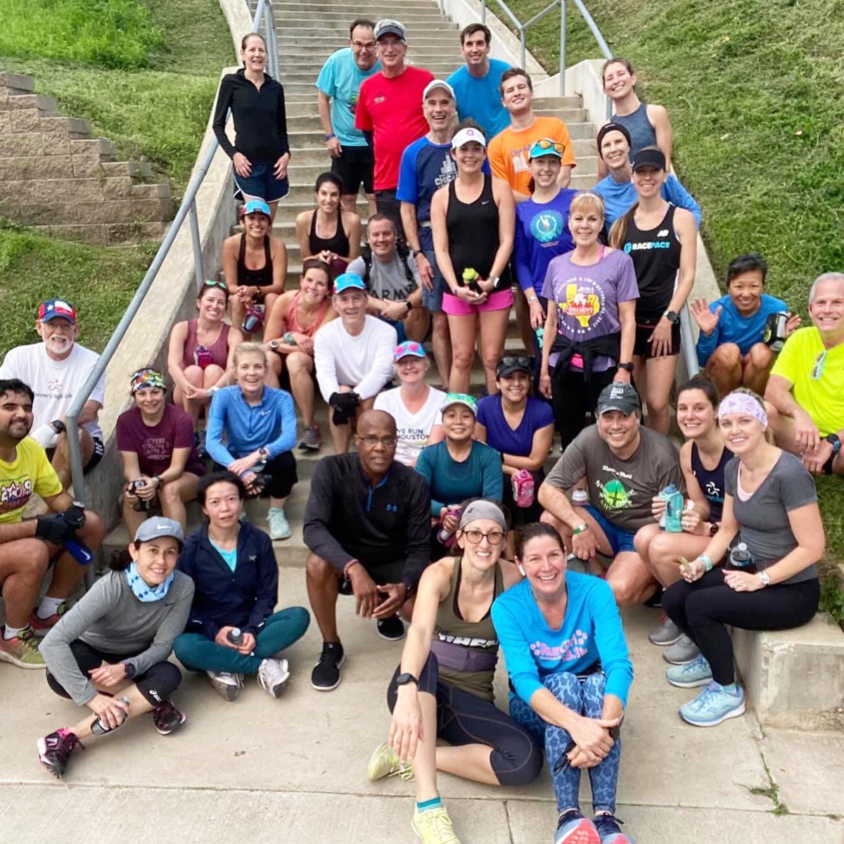 Houston_RHC's tweet photo. Welcome back! Hopefully soon we can #runhou as a group again like in this throwback photo. For now, we are virtually training together. For more info, go to link in our profile. Stay safe! Tag us with #runnershighclubhtx to share your miles!
#runhouston #houmarathon #harraruns https://t.co/8t0wzXst06