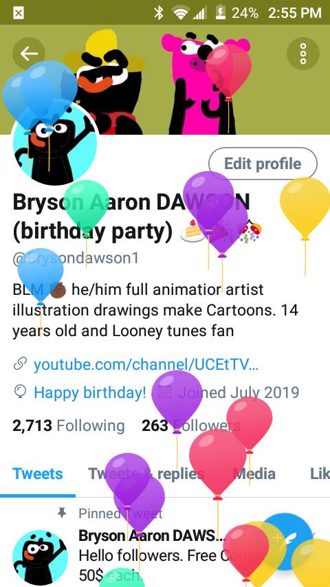 Bryson Aaron DAWSON tweet media