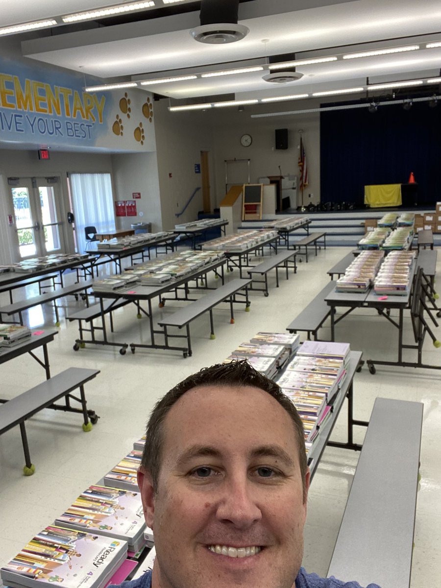 Working hard on a Saturday to get our textbooks prepped for elearning students to pick up next week! Feeling accomplished today!