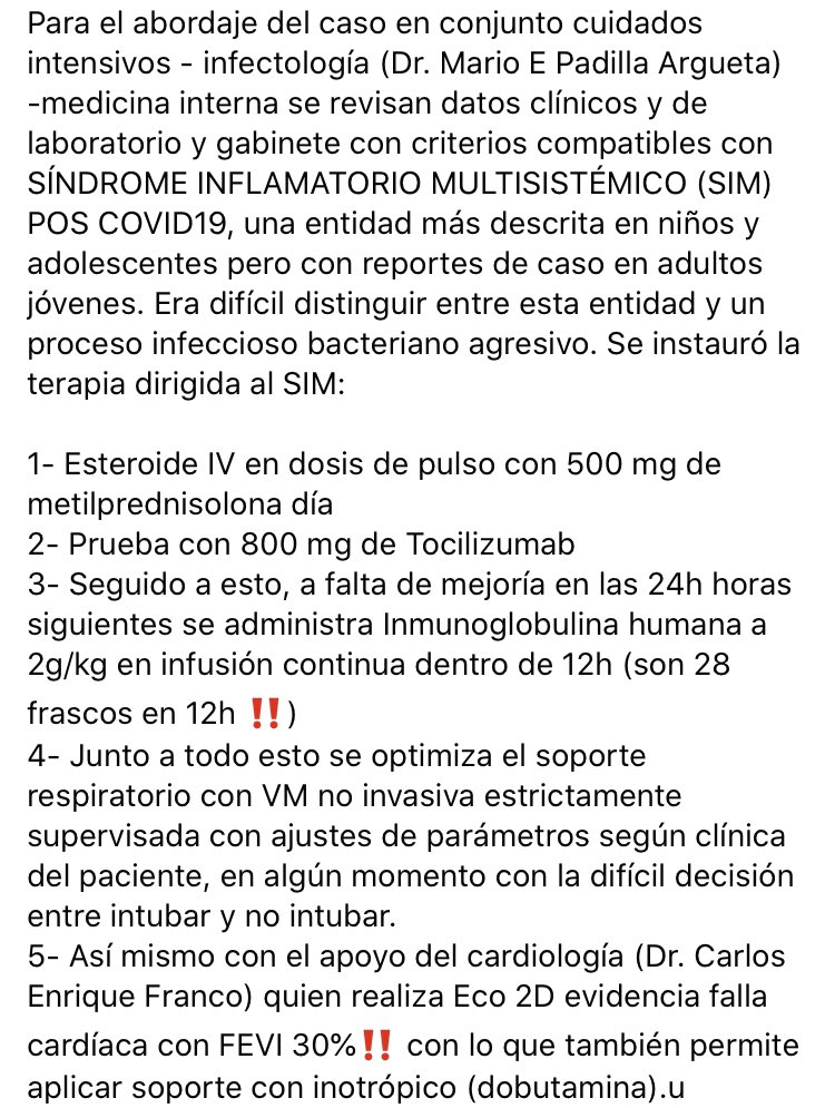 ChavezAndino's tweet photo. Aquí les dejo la historia de nuestro paciente y hoy un milagro más 🙏🏼 https://t.co/KAsHdoG19N