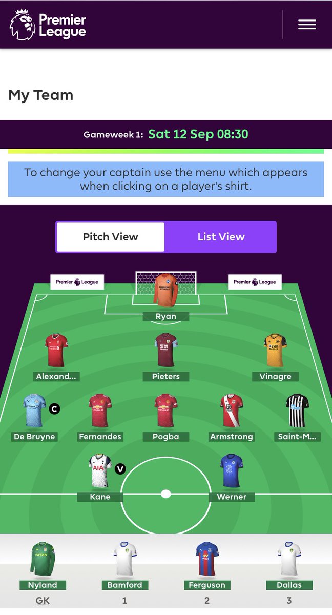 insiderFPL's tweet photo. Soo many difficult choices this year! 

I’m sure this will change 1000 more times before the season starts, but thinking Pogba may be a decent differential this year #FPL https://t.co/fXSMV0ehAr