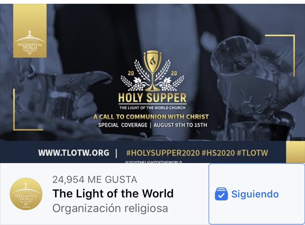 Silemgarcia's tweet photo. Tuvimos en la página oficial de Facebook 1.6 millones de conexiones. 
Intentaron tumbar nuestra transmisión del servicio de #SantaCena2020, NO lo lograron. 

Hoy nuestra página oficial de Facebook aparece suspendida provisionalmente. 

Les dejo un mensaje, favor de compartir. 👇🏻 https://t.co/MuyNjqk7F5