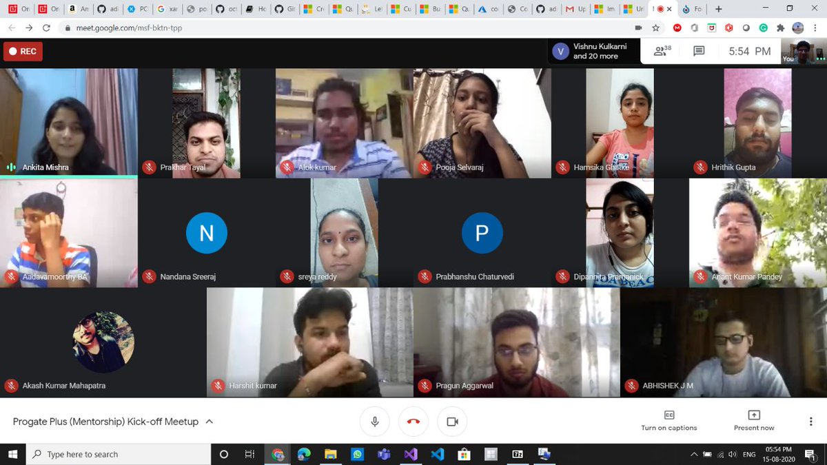 adityaoberai's tweet image. Loved the @progateEN Mentorship Session today🤩🤩
Great stuff in store for the program 🔥🔥

#code2success #progate