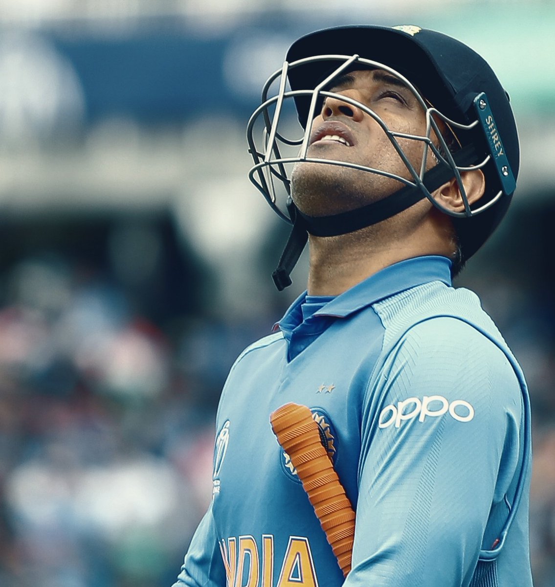 Kush_official_'s tweet photo. #MSDhoni 
He came 
He saw 
He conquered
He Left Silently . . . . Mahi   💔 https://t.co/iVPiApHxtq