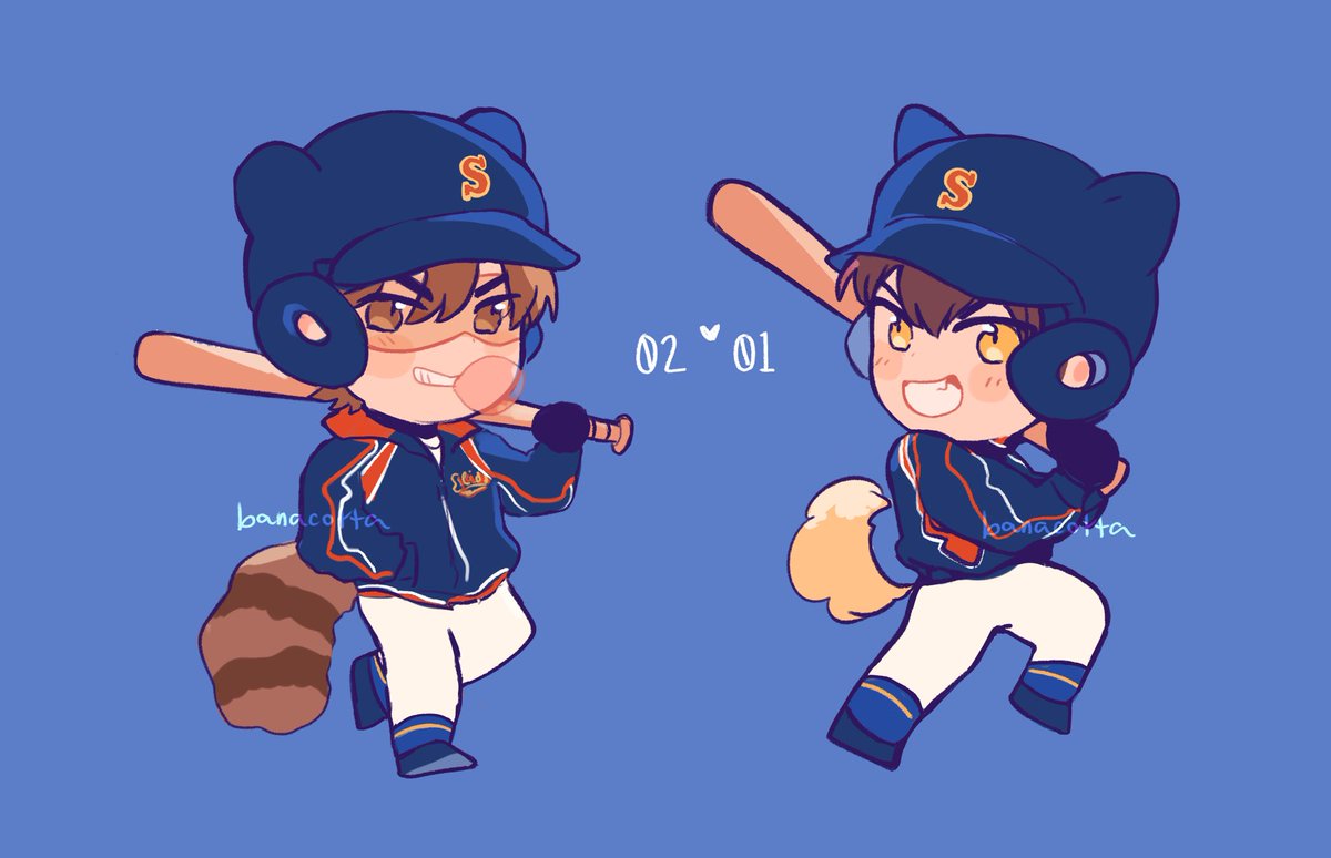 banacotta's tweet photo. hey batter batter 🎶⚾️ https://t.co/qk12ist9nh