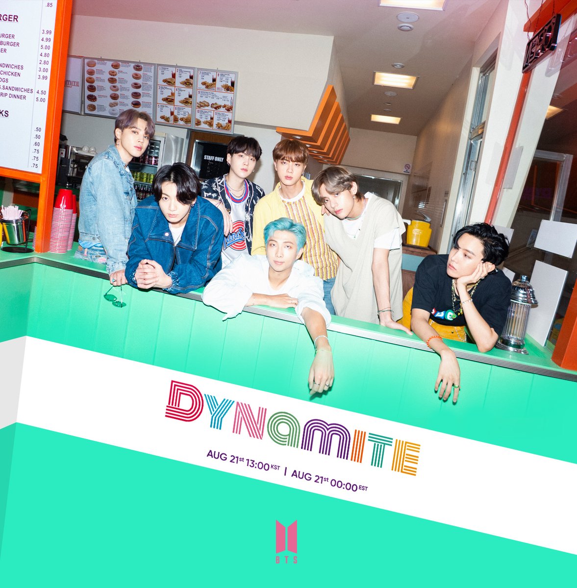 Bighit Entertainment Bts 방탄소년단 Bts Dynamite Group Teaser Photo 2