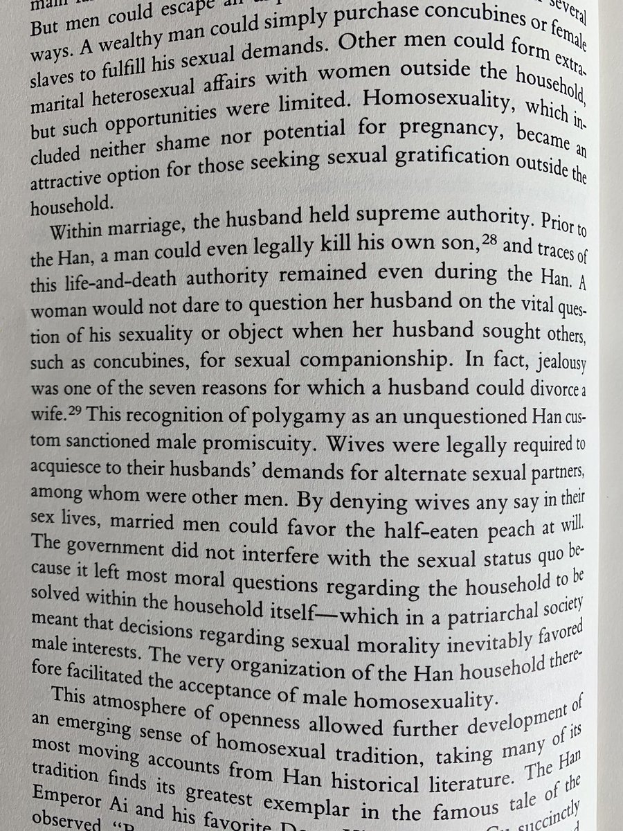 Just taking a picture of this page because it would be, like, 5,000 tweets, but every single one would be relevant to me yelling at people about how historical Chinese sexual mores are absolutely not Western, Christian ones:  #qgjp