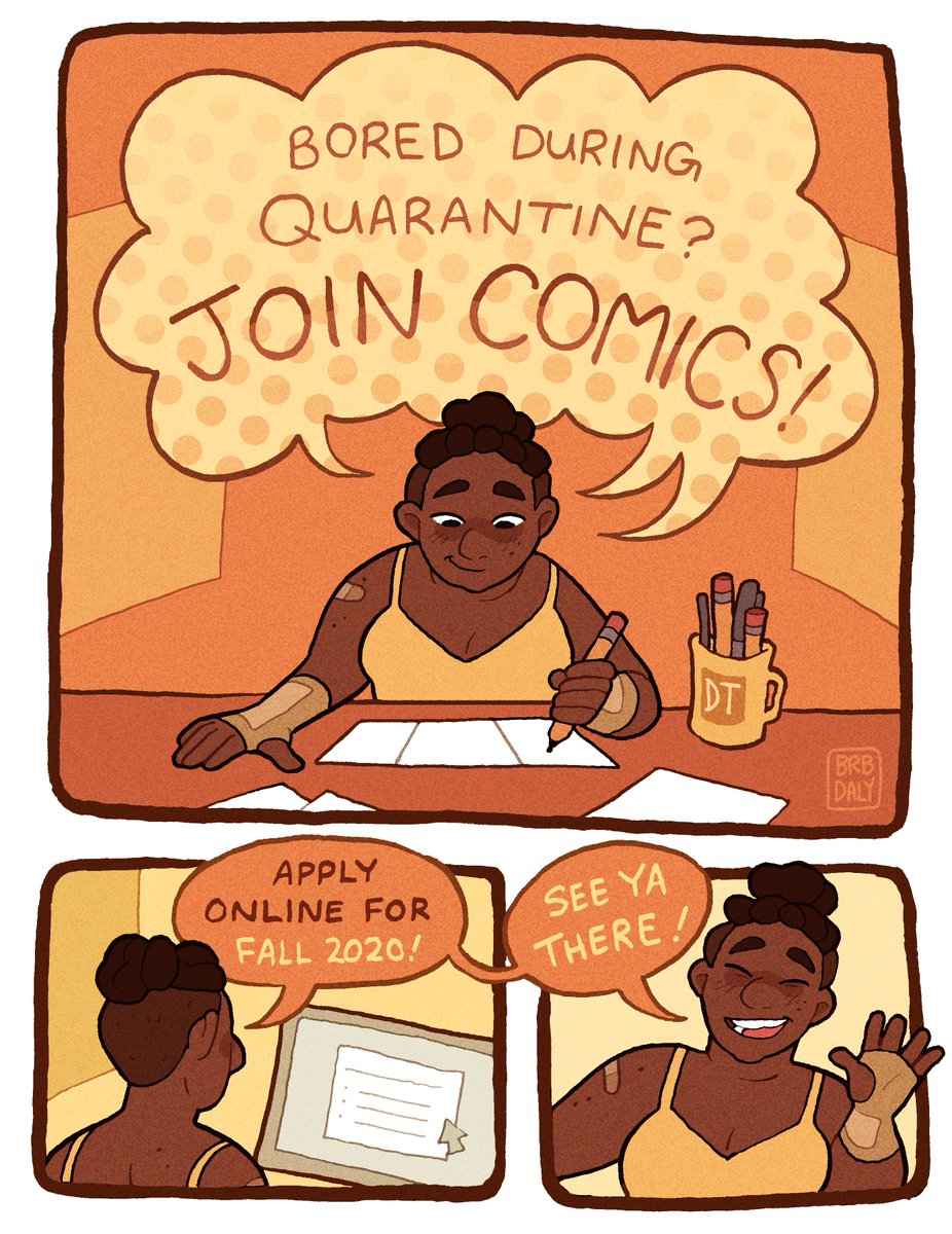 texancomics's tweet photo. 08/15/2020 - Join Comics by Barbra Daly #UT24 #HookEm #comic #UTStudent https://t.co/EWQ2SGa8QH